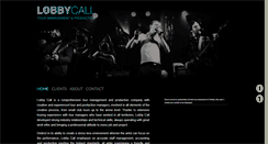 Desktop Screenshot of lobbycall.com